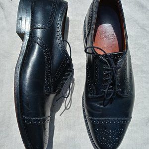 Allen Edmonds Sanford Oxford Shoe with Leather Cap Size 10C